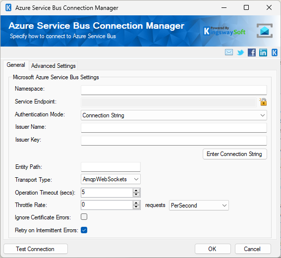 Add SSIS Azure Connection Manager